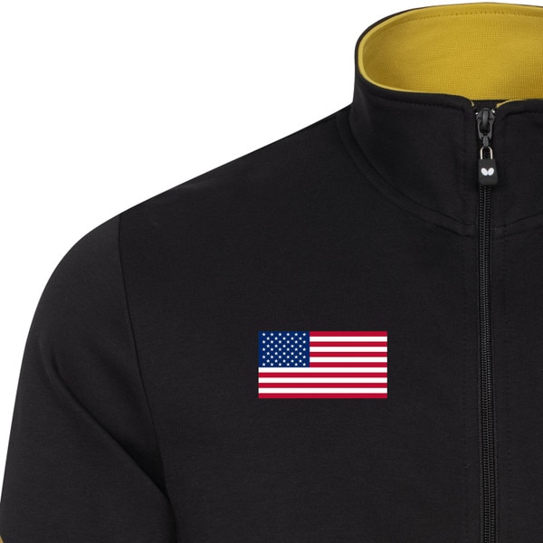 Butterfly USA Team 25 Tracksuit - Jacket - Front - USA Flag